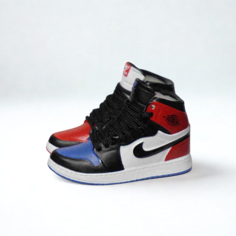 Labubu AJ1 Retro High OG Black Toe Inspired Trainers