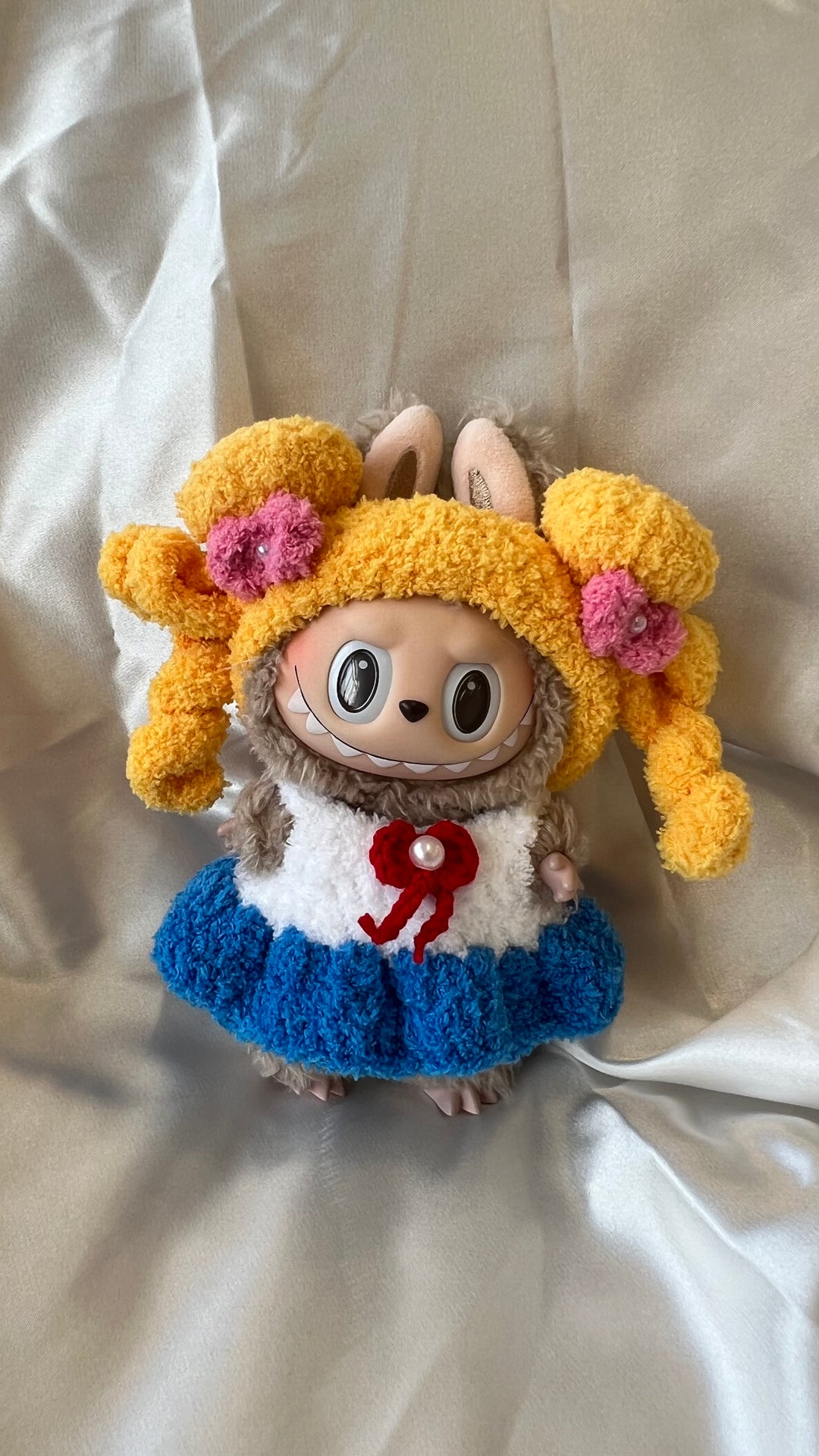 Labubu マジカルガール コスチュームセット - セーラースタイル衣装 (17cm)