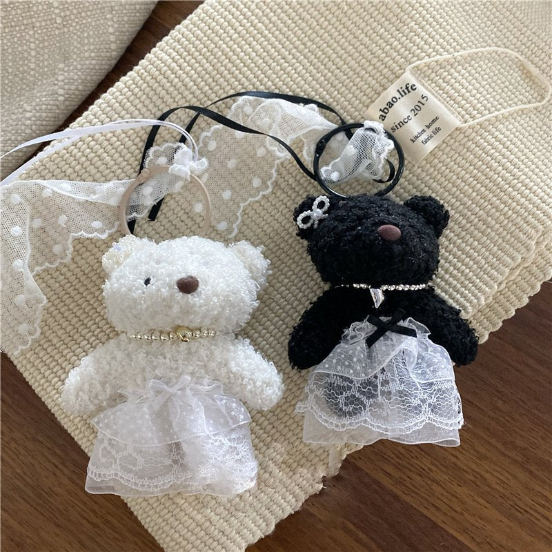 エーテルレースぬいぐるみ動物チャームコレクション