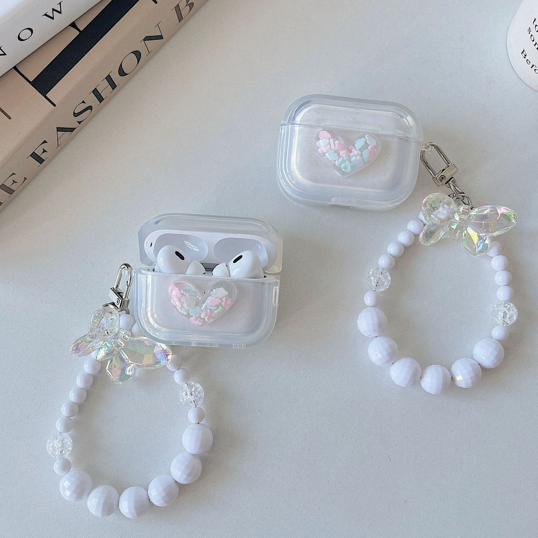 Étui pour AirPods en forme de papillon enchanteur