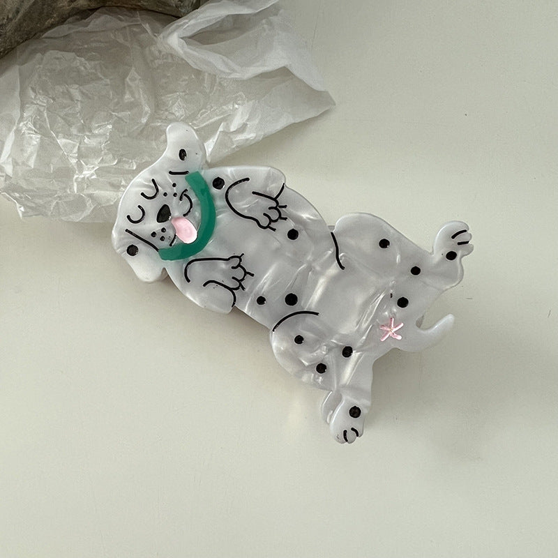 Griffe à cheveux Dalmatian Delight