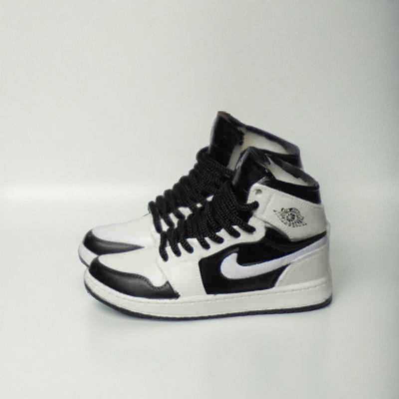 Labubu AJ1 Retro High OG "Panda" Inspired High-Top Trainers