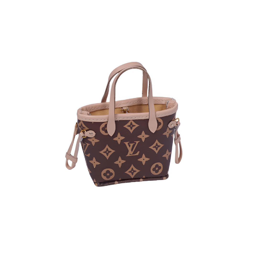 Labubu Miniature Monogram Neverfull Tote - L.V Inspired
