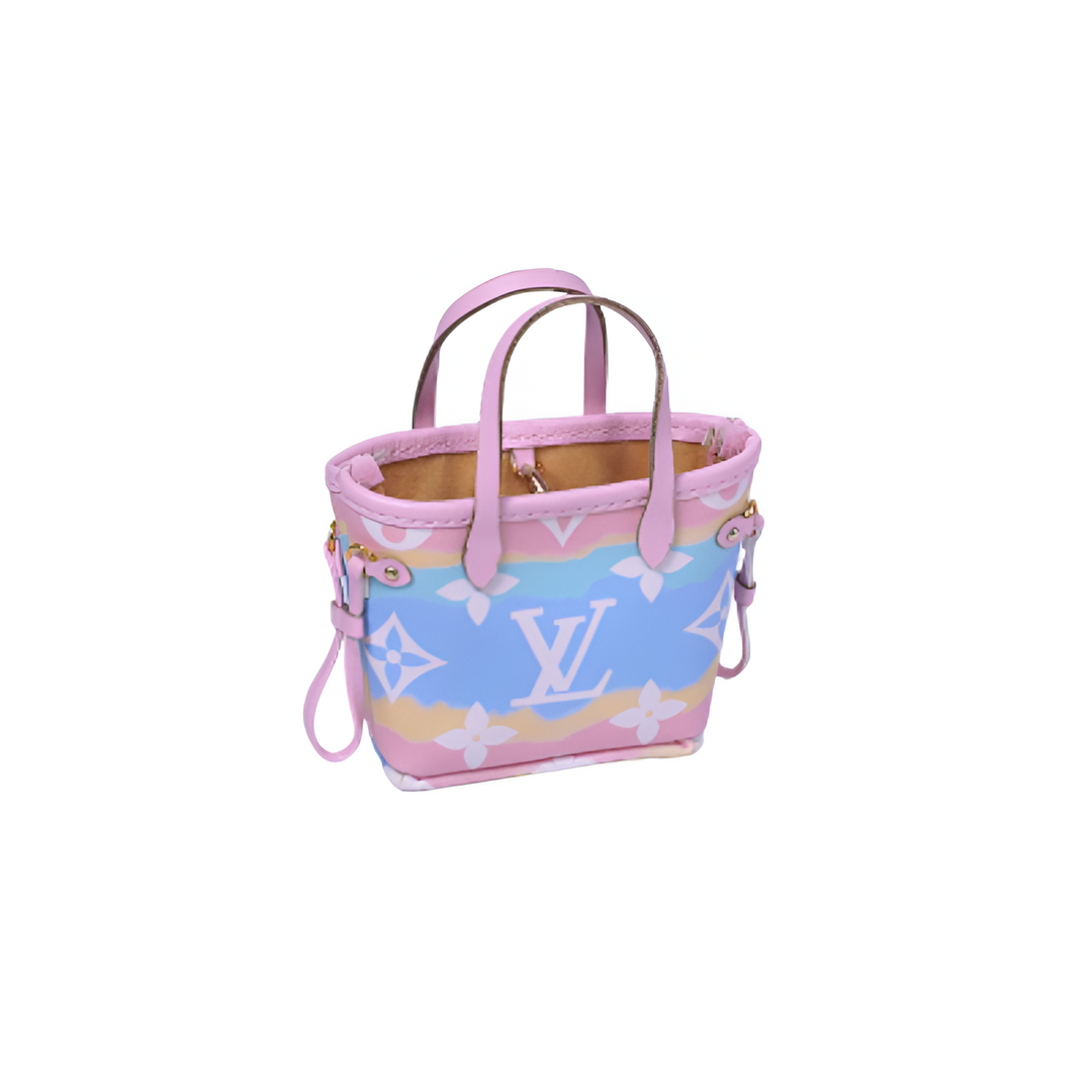 Labubu Miniature Monogram Neverfull Tote - L.V Inspired